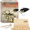 Cross border creative DIY excavation of crystals, 61 treasures, gems, archaeological fossils, children's puzzle exploration and excavation toys