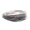 European and American women's diamond Elastic Bracelet color zircon Rhinestone claw chain color diamond bracelet Gem Diamond Bracelet wholesale