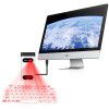 Virtual laser projector keyboard