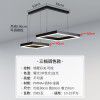 Living room pendant light Nordic Light luxury personality hall main light modern simple bedroom light dining room light package LED light