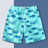Beach pants, men's swimming pants, men's 5-point anti embarrassment shorts, can be launched into the water, couple's loose style, hot spring beach