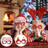 Christmas glasses party decorations Christmas decorations Photo Props Snowman elk eye frame