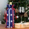 Cross border new products American Independence Day red wine bottle cover star spangled banner wine bottle bag holiday decoration gift bag