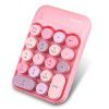 Ferris hand x910 wireless keyboard Mini 18 key 2.4G color accounting financial cashier wireless numeric keyboard