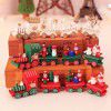Christmas decorations Christmas wooden train children's kindergarten Holiday Christmas gifts Christmas decorations gifts