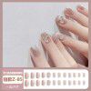 Wearing nails: medium and long-term, 2022 new colorful net red nail stickers, removable nail enhancement products, wearing nails