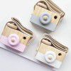 Cross border Wooden Camera Photo artifact hanging neck children's manual wooden toy camera creative small camera