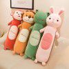 And soft long sleeping column pillow doll creative lazy plush toys children pillow doll doll wholesale