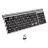 Cross border popular 2.4G wireless digital keyboard USB Mini mute ultra-thin keyboard mouse button and mouse set