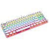 Cross border mechanical keyboard wired green axis game E-sports desktop 87 key computer luminous keyboard shaft puller + shaft