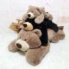 Wulula super soft lying bear plush toy dinosaur pig husky doll hug bear doll sleep pillow wholesale