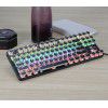 Cross border mechanical keyboard wired green axis game E-sports desktop 87 key computer luminous keyboard shaft puller + shaft
