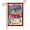 New Christmas decorative garden flag linen double-sided digital printing European and American Garden Flag Custom flag