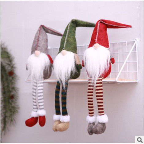 Foreign trade cross-border explosion Christmas decorations faceless doll doll European and American style old man Pendant