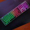 Factory wholesale silent bass keyboard retro punk dot wired interface desktop notebook general