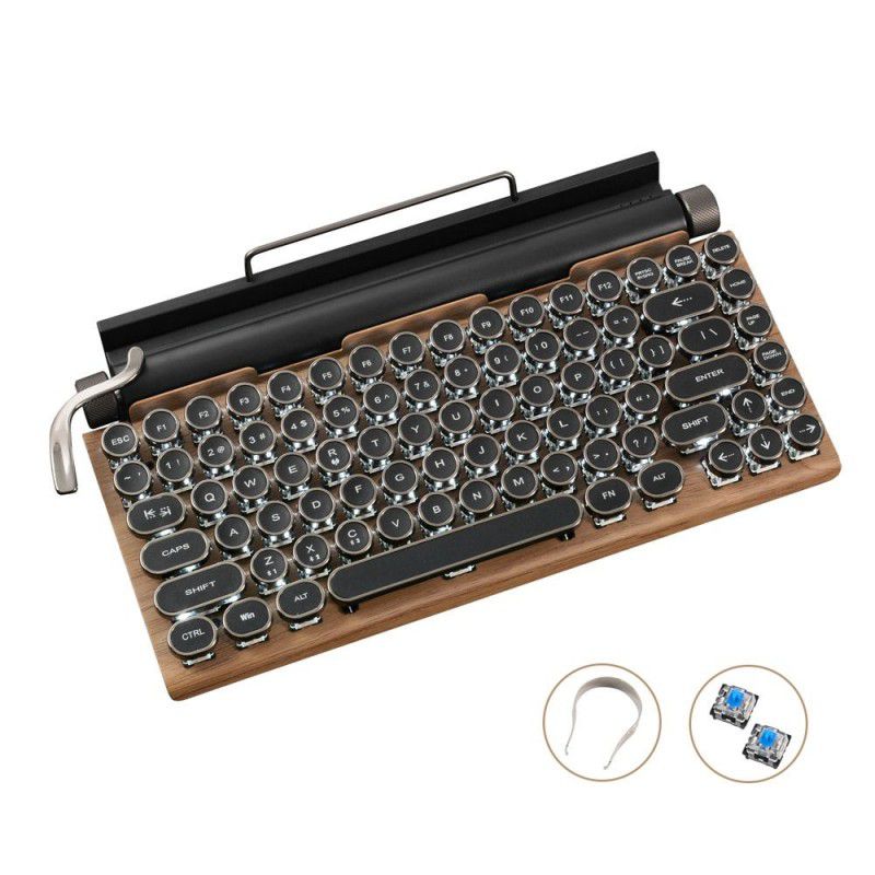 Retro typewriter Blu... Retro typewriter Blu...