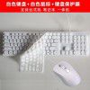 Factory wholesale silent bass keyboard retro punk dot wired interface desktop notebook general