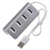 Aluminum alloy USB2.0 4-port HUB computer multifunctional hub laptop one to four extension USB splitter