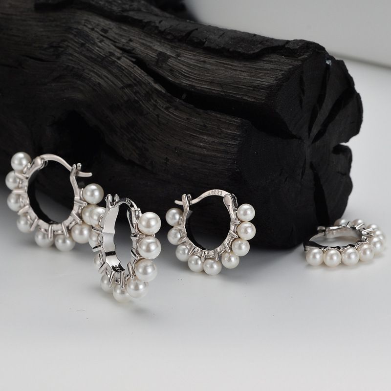  S925 pure silver inlaid ...